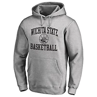 Men's Heathered Gray Wichita State Shockers In Bounds Pullover Hoodie