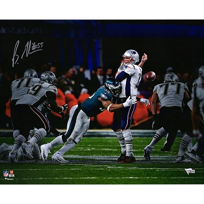 Brandon Graham Philadelphia Eagles Autographed 16" x 20" Sack Fumble Super Bowl LII Champions Photograph