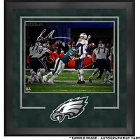 Brandon Graham Philadelphia Eagles Deluxe Framed Autographed 16" x 20" Sack Fumble Super Bowl LII Champions Photograph