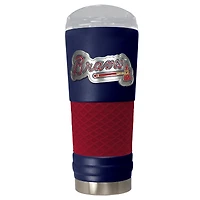 Blue Atlanta Braves 24oz. Powder Coated Draft Travel Mug