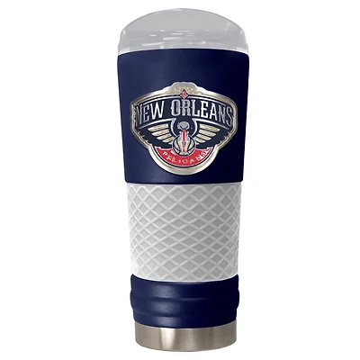 Blue New Orleans Pelicans 24oz. Powder Coated Draft Travel Mug