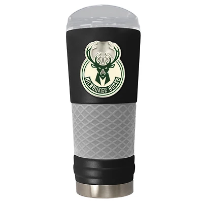 Green Milwaukee Bucks 24oz. Powder Coated Draft Travel Mug