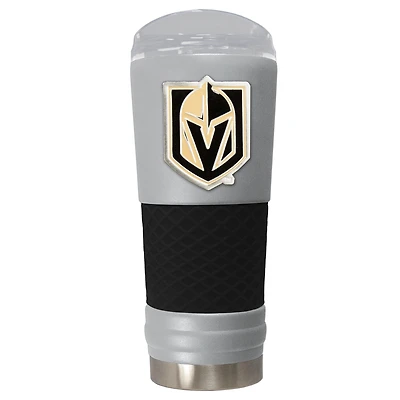 Gray Vegas Golden Knights 24oz. Powder Coated Draft Travel Mug