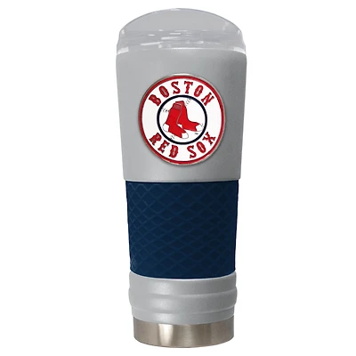 Gray Boston Red Sox 24oz. Powder Coated Draft Travel Mug