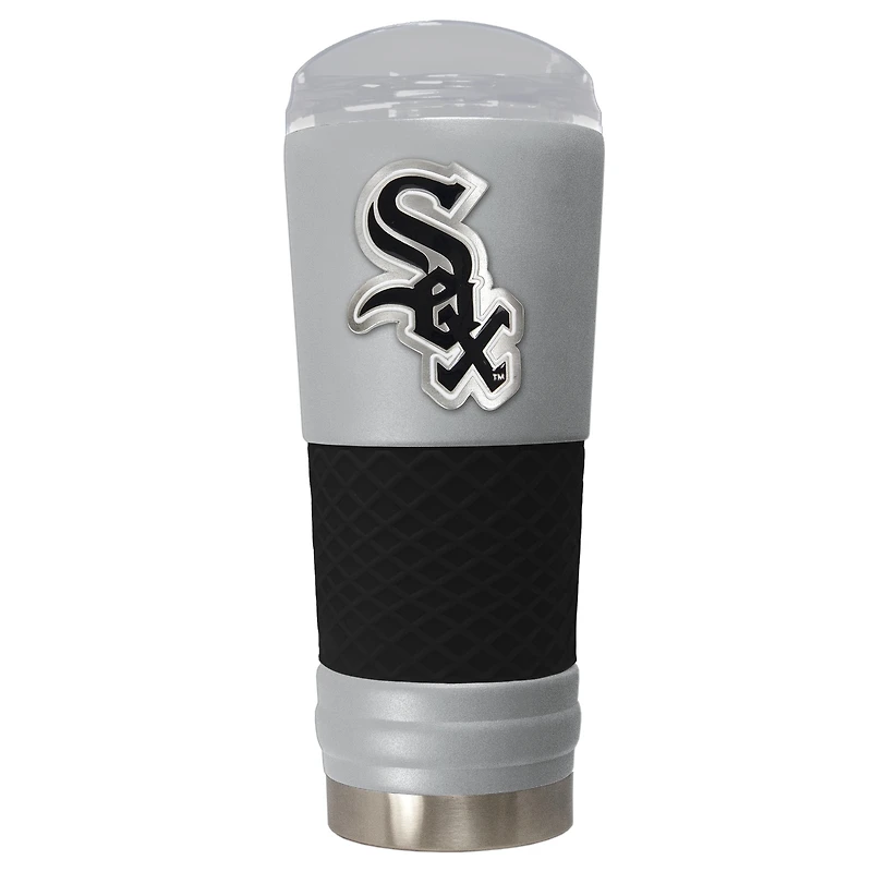 Gray Chicago White Sox 24oz. Powder Coated Draft Travel Mug