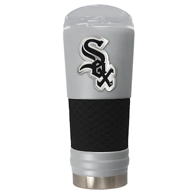 Gray Chicago White Sox 24oz. Powder Coated Draft Travel Mug