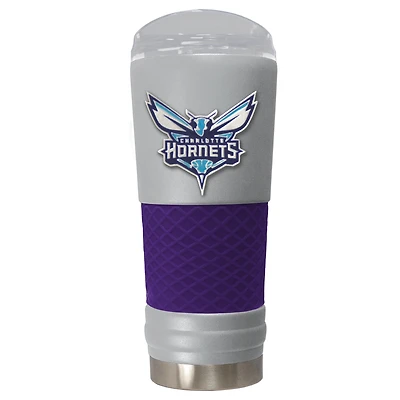 Yellow Charlotte Hornets 24oz. Powder Coated Draft Travel Mug