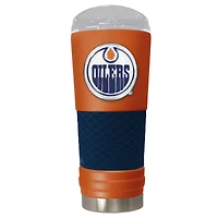 Orange Edmonton Oilers 24oz. Powder Coated Draft Travel Mug