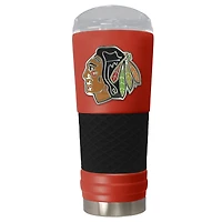Red Chicago Blackhawks 24oz. Powder Coated Draft Travel Mug