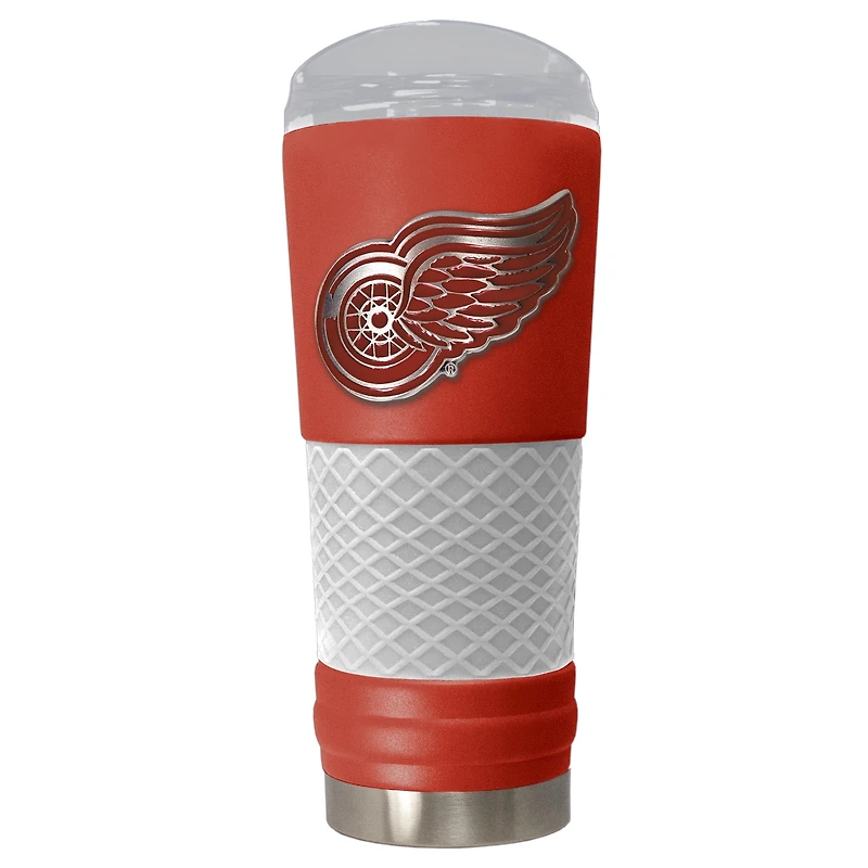Red Detroit Red Wings 24oz. Powder Coated Draft Travel Mug