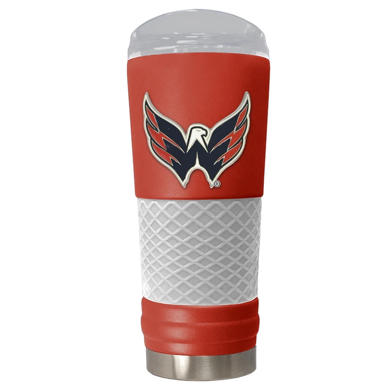 Red Washington Capitals 24oz. Powder Coated Draft Travel Mug