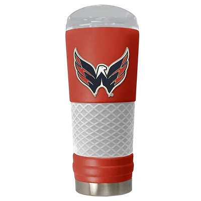 Red Washington Capitals 24oz. Powder Coated Draft Travel Mug