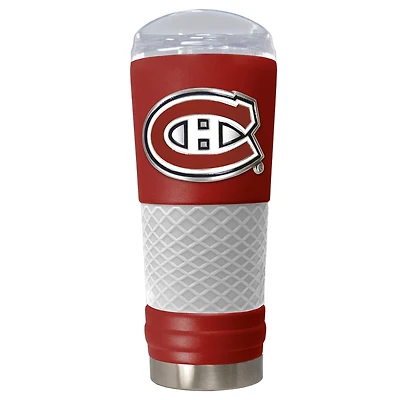 Red Montreal Canadiens 24oz. Powder Coated Draft Travel Mug