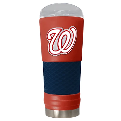 Red Washington Nationals 24oz. Powder Coated Draft Travel Mug