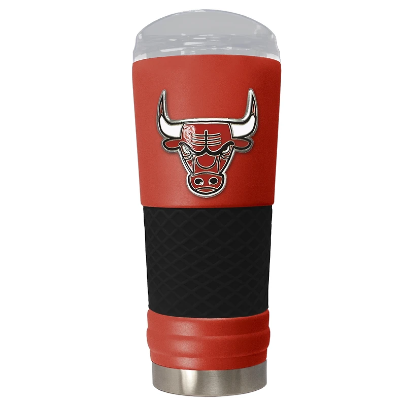 Red Chicago Bulls 24oz. Powder Coated Draft Travel Mug