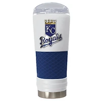 White Kansas City Royals 24oz. Powder Coated Draft Travel Mug