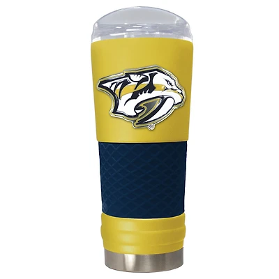 Yellow Nashville Predators 24oz. Powder Coated Draft Travel Mug