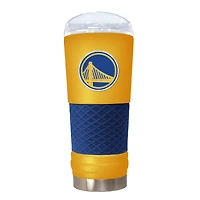 Yellow Golden State Warriors 24oz. Powder Coated Draft Travel Mug