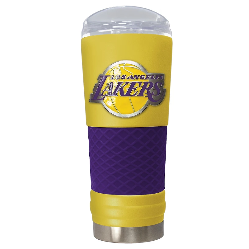 Yellow Los Angeles Lakers 24oz. Powder Coated Draft Travel Mug