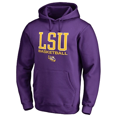 Men's Purple LSU Tigers Team Unity Basketball Pullover Hoodie