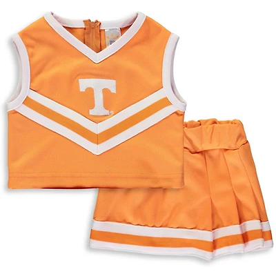 Girls Toddler Tennessee Orange Volunteers Two-Piece Cheer Set