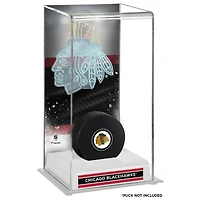 Chicago Blackhawks Deluxe Tall Hockey Puck Case