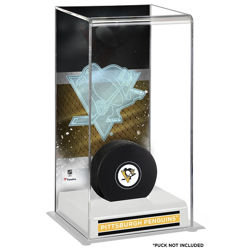 Pittsburgh Penguins Deluxe Tall Hockey Puck Case