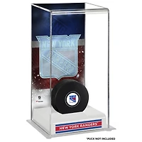 New York Rangers Deluxe Tall Hockey Puck Case