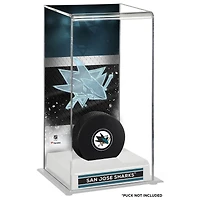 San Jose Sharks Deluxe Tall Hockey Puck Case