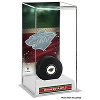Minnesota Wild Deluxe Tall Hockey Puck Case