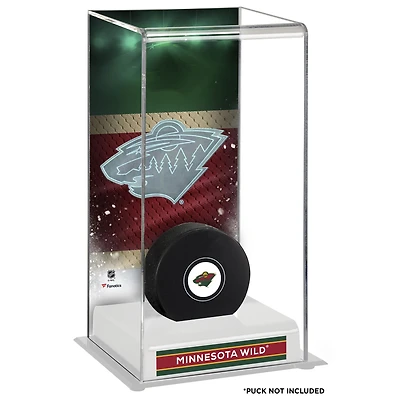 Minnesota Wild Deluxe Tall Hockey Puck Case