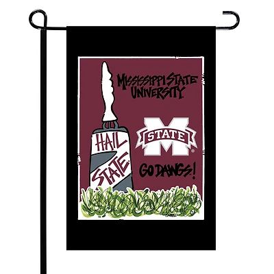 Mississippi State Bulldogs 12" x 18" Double-Sided Garden Flag
