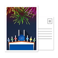 Chicago White Sox Comiskey Park 5-Pack Minimalist Postcard Set