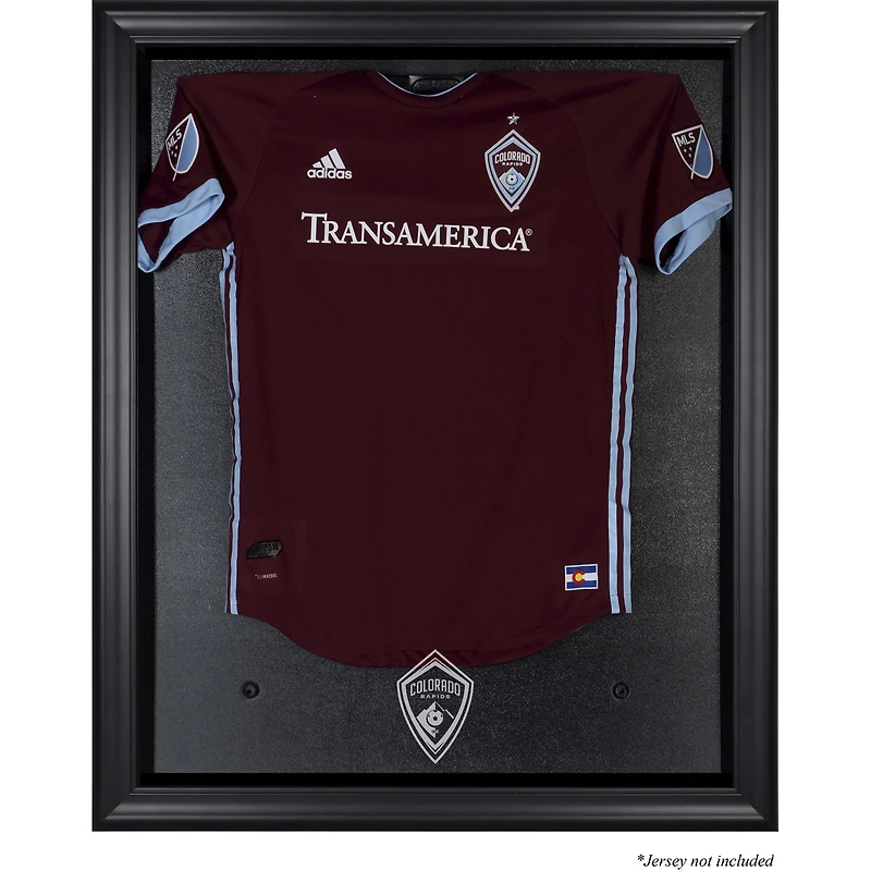 Colorado Rapids Black Framed Team Logo Jersey Display Case