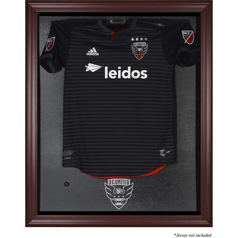 D.C United Framed Mahogany Team Logo Jersey Display Case