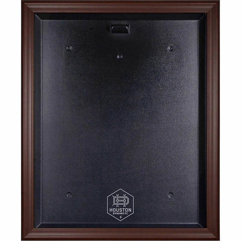 Houston Dynamo Framed Brown Team Logo Jersey Display Case