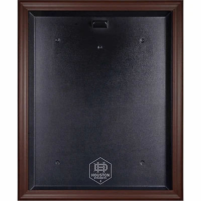 Houston Dynamo Framed Brown Team Logo Jersey Display Case
