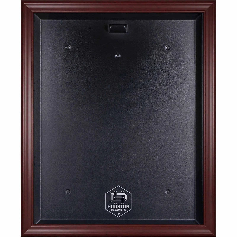 Houston Dynamo Framed Mahogany Team Logo Jersey Display Case