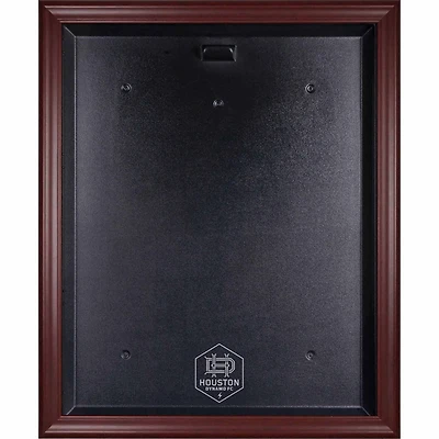 Houston Dynamo Framed Mahogany Team Logo Jersey Display Case