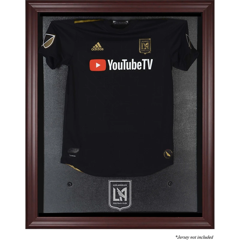 LAFC Framed Mahogany Team Logo Jersey Display Case