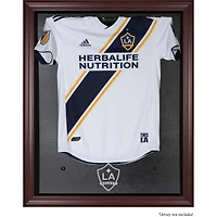 LA Galaxy Framed Mahogany Team Logo Jersey Display Case