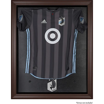 Minnesota United FC Framed Brown Team Logo Jersey Display Case