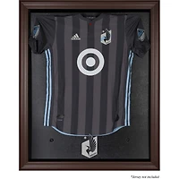 Minnesota United FC Framed Brown Team Logo Jersey Display Case