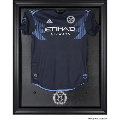 New York City FC Black Framed Team Logo Jersey Display Case