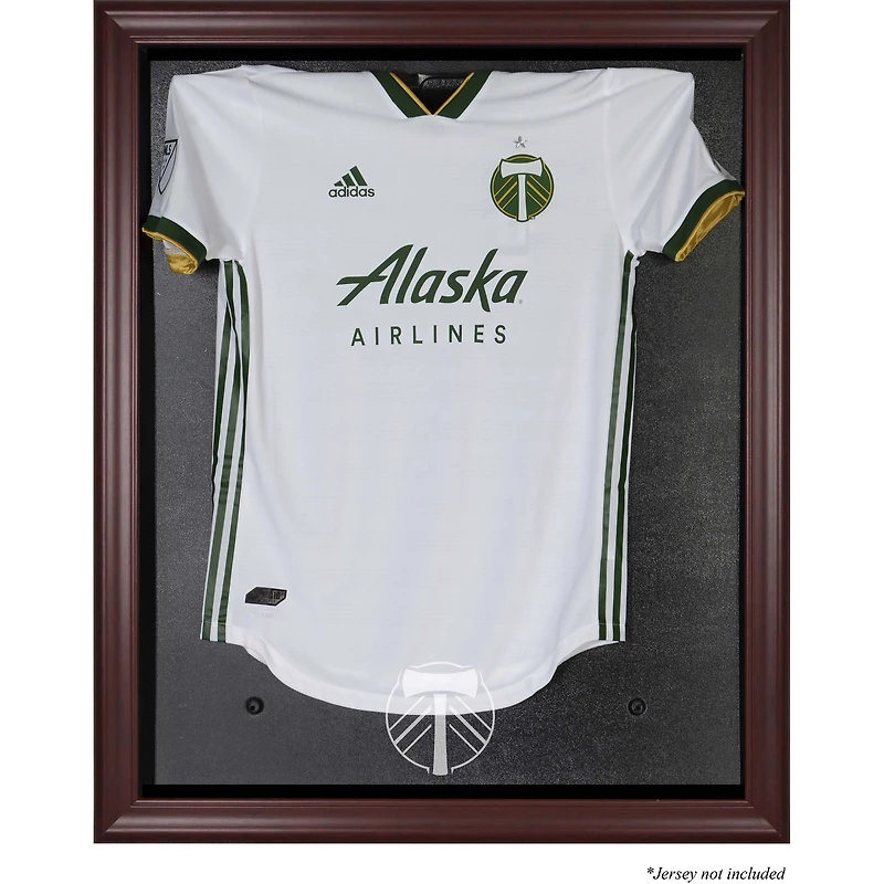Portland Timbers Framed Mahogany Team Logo Jersey Display Case