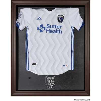 San Jose Earthquakes Framed Team Logo Jersey Display Case