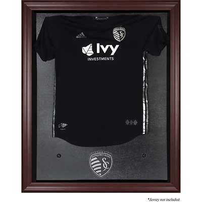 Sporting Kansas City Framed Mahogany Team Logo Jersey Display Case