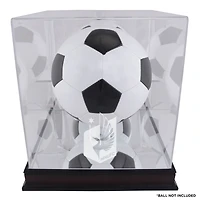 Minnesota United FC Mahogany Team Logo Soccer Ball Display Case