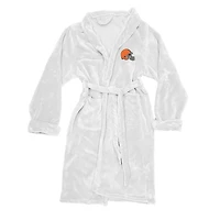 Men's The Northwest Group White Cleveland Browns Silk Touch Robe