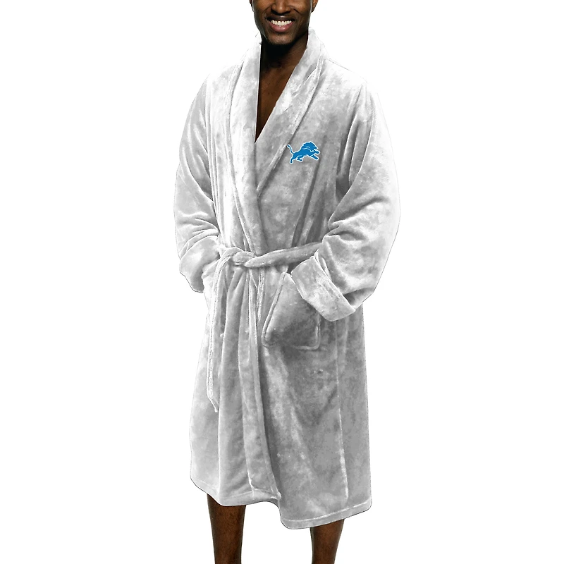 Men's The Northwest Group White Detroit Lions Silk Touch Robe